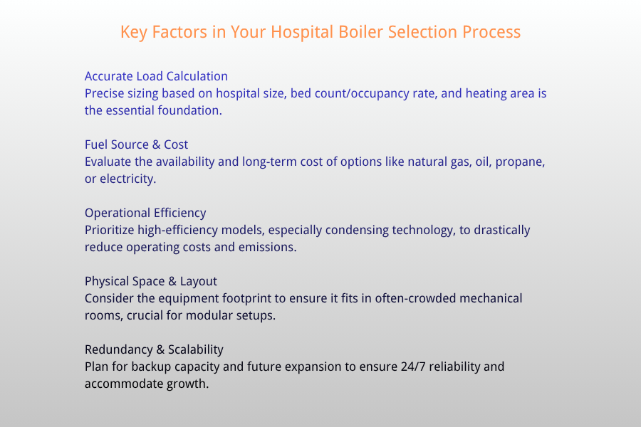 Hospital Boiler Selection