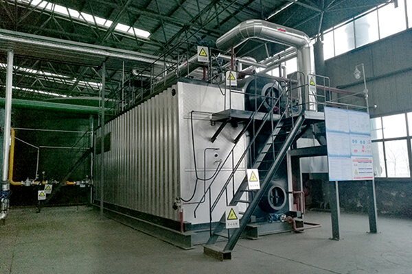 Industrial szs gas steam boiler