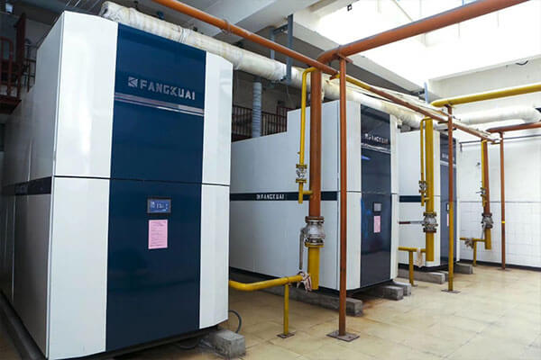 atmospheric-pressure hot‑water boiler